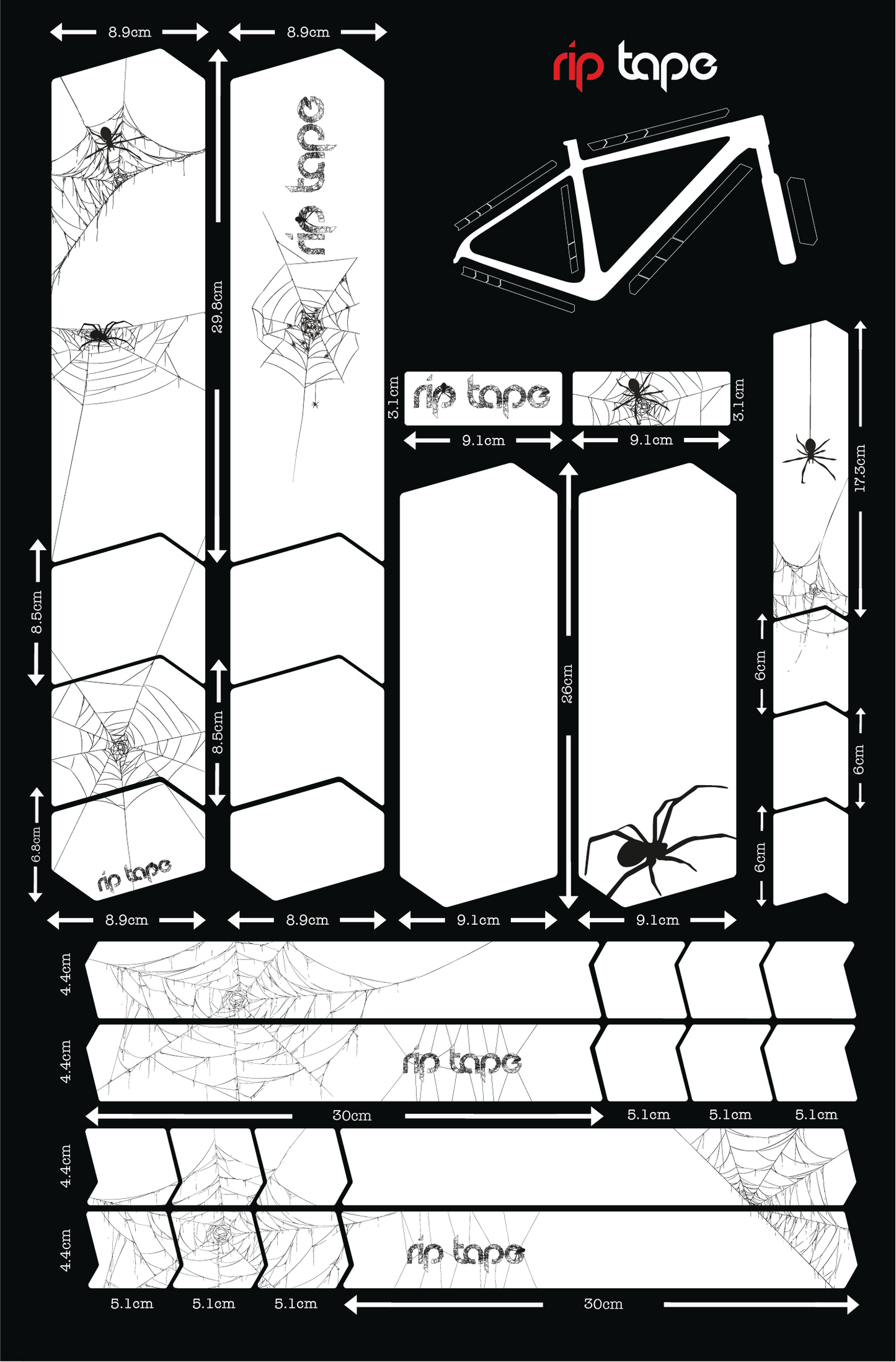SPIDER BLACK XL