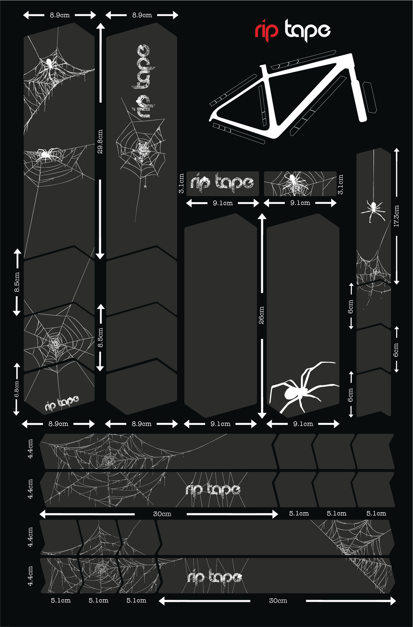 SPIDER WHITE XL